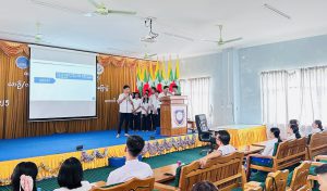 B.Tech တတိယနှစ် Civil ကျောင်းသားကျောင်းသူများ၏ ဘာသာရပ်ဆိုင်ရာ Presentation ပြုလုပ်ခြင်း