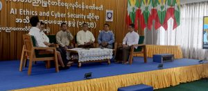 အစိုးရနည်းပညာကောလိပ်(တောင်ဒဂုံ)၌ AI ကျင့်ဝတ်နှင့်ဆိုက်ဘာလုံခြုံရေးဆိုင်ရာ အသိပညာပေးဆွေးနွေးပွဲကျင်းပခြင်း