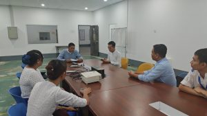 ဒဂုံမြို့သစ်(တောင်ပိုင်း)ရှိ ရွာသာကြီး(အကြီးစား)စက်မှုဇုန်မှ လုပ်ငန်းရှင်များနှင့် တွေ့ဆုံ၍ ရှင်းလင်းဆွေးနွေးခြင်းနှင့် Survey ကောက်ယူခြင်း